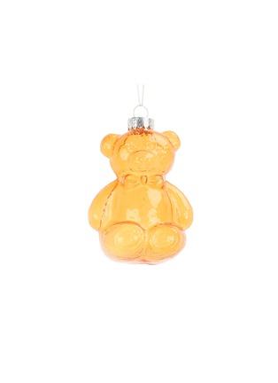 Main View - Click To Enlarge - UNIQUE TREASURES - Bear Glass Ornament