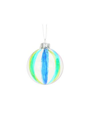 Main View - Click To Enlarge - UNIQUE TREASURES - Ball Glass Ornament