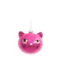UNIQUE TREASURES Cat Head Glass Ornament