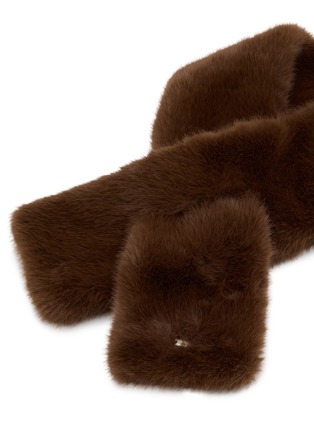 Detail View - Click To Enlarge - FJOLLA - Fur Scarf