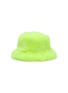 FJOLLA Faux Fur Bucket Hat — Safety Yellow