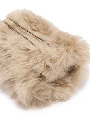 Detail View - Click To Enlarge - FJOLLA - Fluffy Wine Cooler — Chocolate