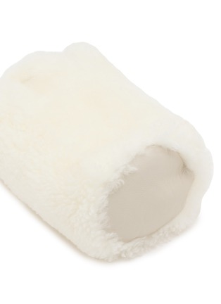 Detail View - Click To Enlarge - FJOLLA - Shearling Champagne Cooler