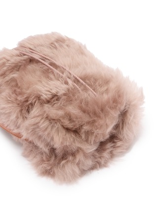 Detail View - Click To Enlarge - FJOLLA - Fluffy Champagne Cooler — Fawn