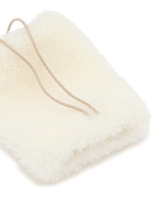 Detail View - Click To Enlarge - FJOLLA - Shearling Wine Cooler