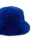 Detail View - Click To Enlarge - FJOLLA - Faux Fur Bucket Hat — Ultramarine