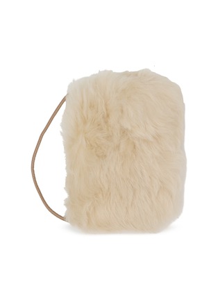 Main View - Click To Enlarge - FJOLLA - Fluffy Crossbody Bag