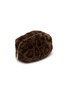 Detail View - Click To Enlarge - FJOLLA - Small Faux Fur Zippered Toiletry Pouch — Dark Leopard