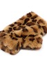 Detail View - Click To Enlarge - FJOLLA - Faux Fur Gloves — Brown Leopard