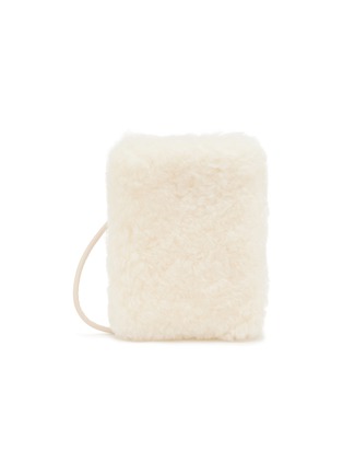 Main View - Click To Enlarge - FJOLLA - Shearling Crossbody Bag