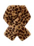 FJOLLA Leopard Fur Scarf