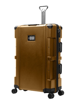 Detail View - Click To Enlarge - HARPER COLLECTIVE - Ghost 37.0 Large Luggage — Coral Copper
