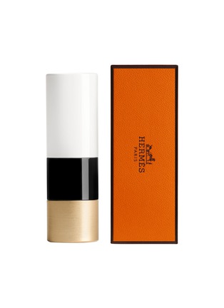 Front View - Click To Enlarge - HERMÈS - Limited Edition Rouge Hermès Lip Shine — Beige Glacé