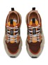 Detail View - Click To Enlarge - FLOWER MOUNTAIN - Yamano 3 Low Top Suede Women's Sneakers