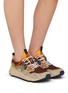 Figure View - Click To Enlarge - FLOWER MOUNTAIN - Yamano 3 Low Top Suede Women's Sneakers