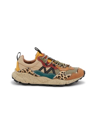 Main View - Click To Enlarge - FLOWER MOUNTAIN - Lenzan Uni Low Top Suede Women's Sneakers