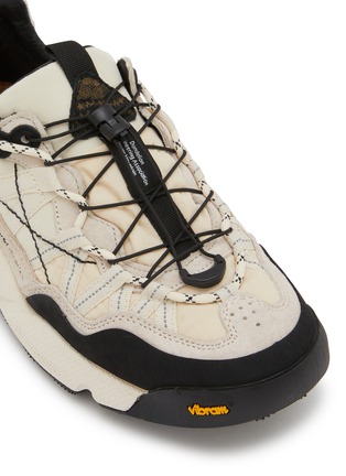 Detail View - Click To Enlarge - FLOWER MOUNTAIN - Iwano 2 Low Top Suede Women's Sneakers