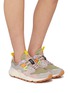 Figure View - Click To Enlarge - FLOWER MOUNTAIN - Yamano 3 Low Top Suede Women's Sneakers