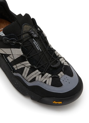 Detail View - Click To Enlarge - FLOWER MOUNTAIN - Iwano 2 Low Top Suede Women's Sneakers