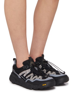 Figure View - Click To Enlarge - FLOWER MOUNTAIN - Iwano 2 Low Top Suede Women's Sneakers