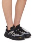 Figure View - Click To Enlarge - FLOWER MOUNTAIN - Iwano 2 Low Top Suede Women's Sneakers