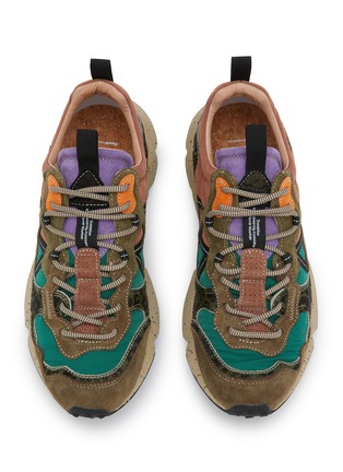 Detail View - Click To Enlarge - FLOWER MOUNTAIN - Lenzan Uni Low Top Suede Women's Sneakers