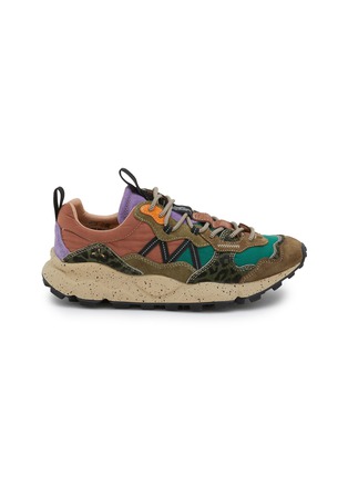 Main View - Click To Enlarge - FLOWER MOUNTAIN - Lenzan Uni Low Top Suede Women's Sneakers