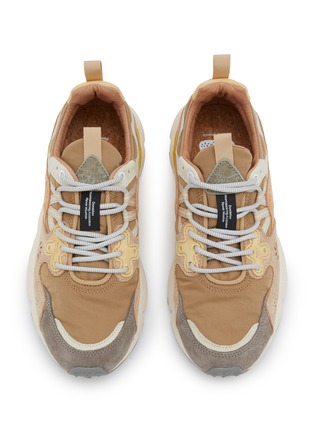 Detail View - Click To Enlarge - FLOWER MOUNTAIN - Yamano 3 Low Top Suede Women's Sneakers