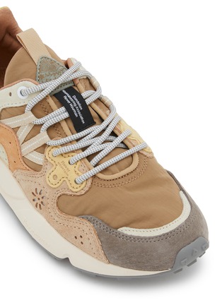 Detail View - Click To Enlarge - FLOWER MOUNTAIN - Yamano 3 Low Top Suede Women's Sneakers