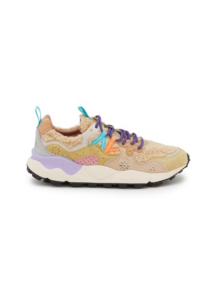 Main View - Click To Enlarge - FLOWER MOUNTAIN - Yamano 3 Low Top Suede Women's Sneakers