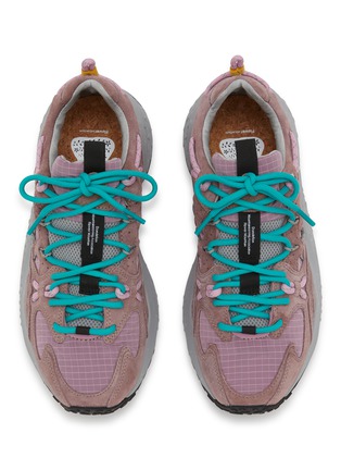 Detail View - Click To Enlarge - FLOWER MOUNTAIN - Yamabushi Uni Low Top Suede Women's Sneakers