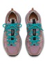 Detail View - Click To Enlarge - FLOWER MOUNTAIN - Yamabushi Uni Low Top Suede Women's Sneakers