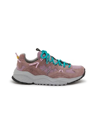 Main View - Click To Enlarge - FLOWER MOUNTAIN - Yamabushi Uni Low Top Suede Women's Sneakers