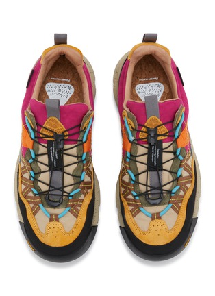Detail View - Click To Enlarge - FLOWER MOUNTAIN - Iwano 2 Low Top Suede Women's Sneakers