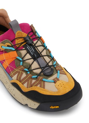 Detail View - Click To Enlarge - FLOWER MOUNTAIN - Iwano 2 Low Top Suede Women's Sneakers