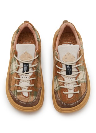 Detail View - Click To Enlarge - FLOWER MOUNTAIN - Fami Uni Low Top Suede Women's Sneakers