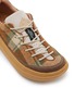 Detail View - Click To Enlarge - FLOWER MOUNTAIN - Fami Uni Low Top Suede Women's Sneakers