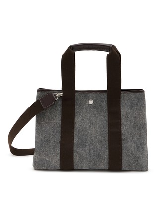 Main View - Click To Enlarge - RUE DE VERNEUIL - Medium Traversée Denim Tote Bag