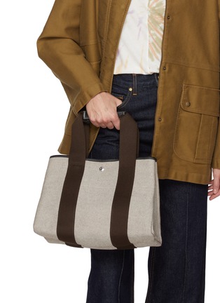 Front View - Click To Enlarge - RUE DE VERNEUIL - Medium Traversée Canvas Crossbody Bag