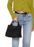 Front View - Click To Enlarge - RUE DE VERNEUIL - Small Traversée Canvas Tote Bag