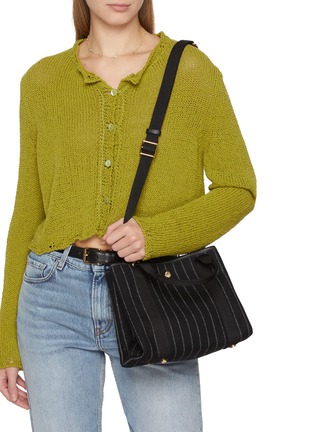 Figure View - Click To Enlarge - RUE DE VERNEUIL - Small Traversée Canvas Tote Bag