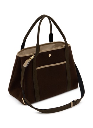 Detail View - Click To Enlarge - RUE DE VERNEUIL - Medium Traversée Pocket Canvas Tote Bag