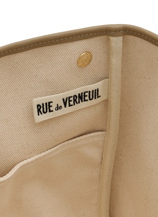 Detail View - Click To Enlarge - RUE DE VERNEUIL - Medium Traversée Pocket Canvas Tote Bag
