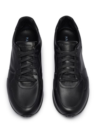 Detail View - Click To Enlarge - MAGNANNI - Syros Low Top Leather Men's Sneakers