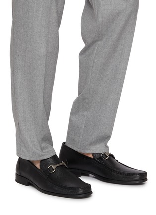 Figure View - Click To Enlarge - MAGNANNI - Gentry Soft Leather Loafers