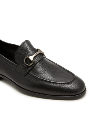 Detail View - Click To Enlarge - MAGNANNI - Horsebit Buckle Leather Loafers