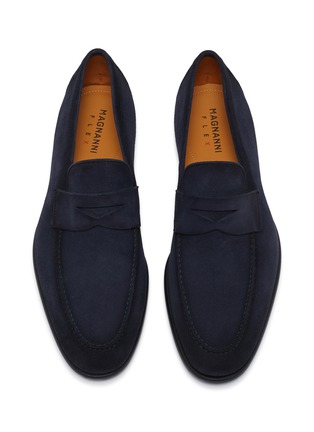 Detail View - Click To Enlarge - MAGNANNI - Suede Loafers