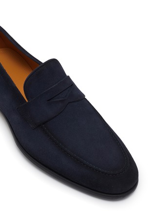 Detail View - Click To Enlarge - MAGNANNI - Suede Loafers