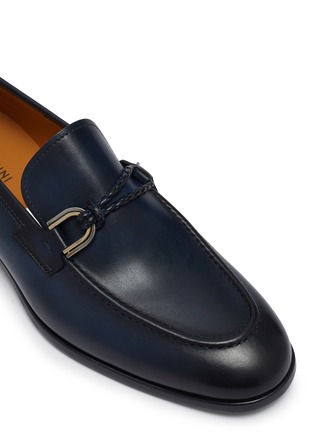 Detail View - Click To Enlarge - MAGNANNI - Leather Penny Loafers
