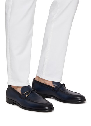 Figure View - Click To Enlarge - MAGNANNI - Leather Penny Loafers